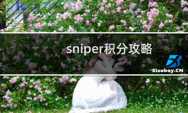 sniper积分攻略