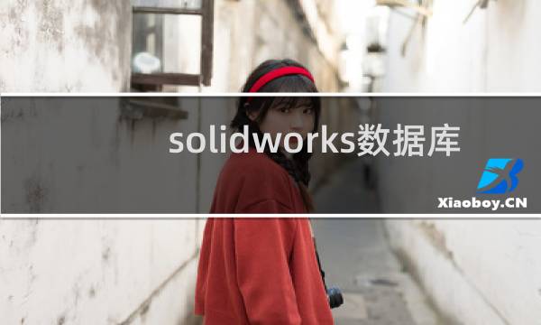 solidworks数据库