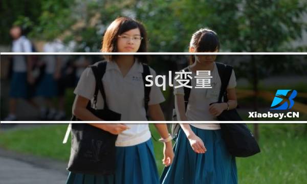 sql变量