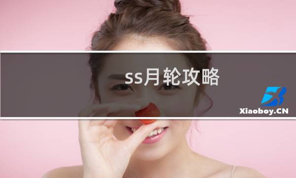 ss月轮攻略