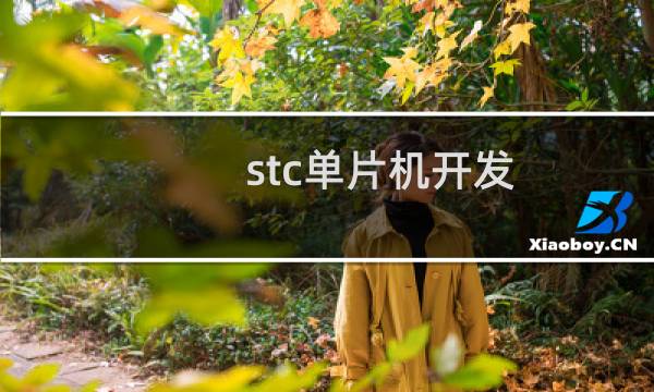 stc单片机开发