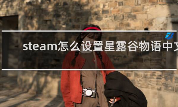 steam怎么设置星露谷物语中文