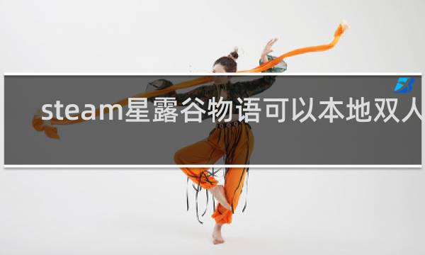 steam星露谷物语可以本地双人吗