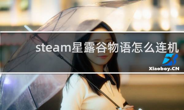 steam星露谷物语怎么连机