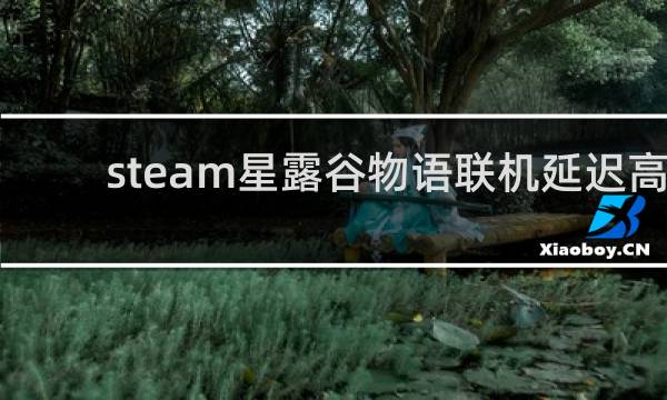steam星露谷物语联机延迟高