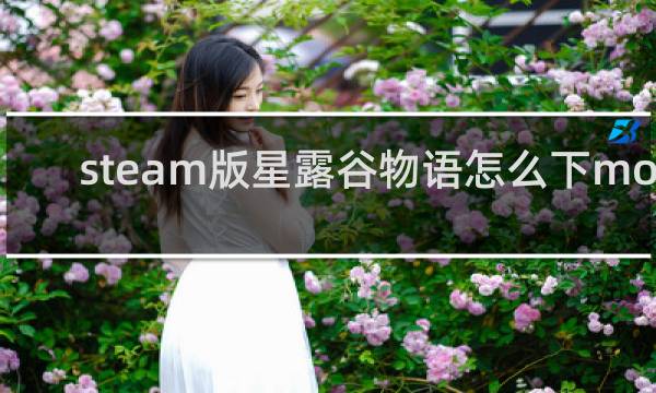 steam版星露谷物语怎么下mod