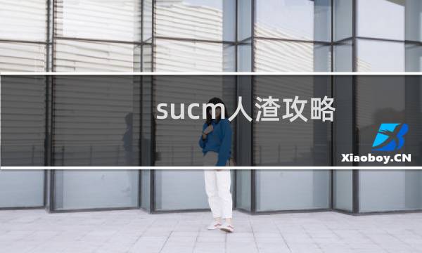 sucm人渣攻略