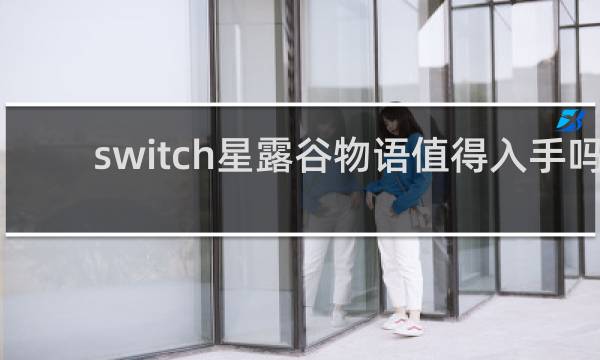 switch星露谷物语值得入手吗