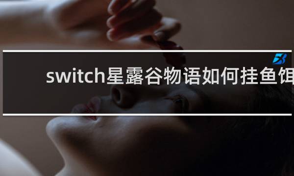 switch星露谷物语如何挂鱼饵