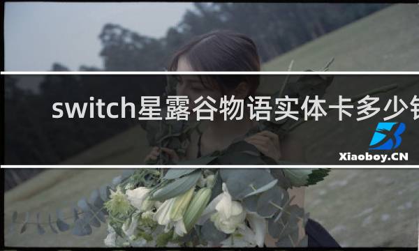 switch星露谷物语实体卡多少钱