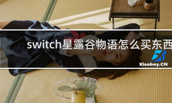 switch星露谷物语怎么买东西