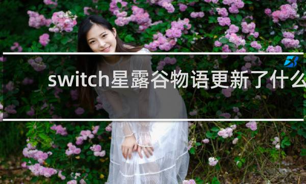 switch星露谷物语更新了什么