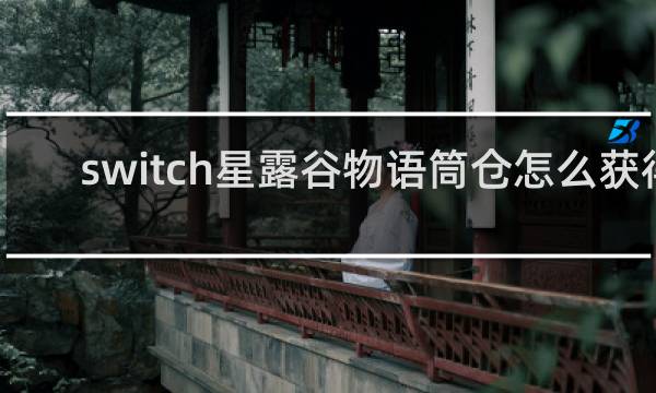 switch星露谷物语筒仓怎么获得