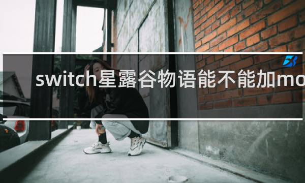 switch星露谷物语能不能加mod