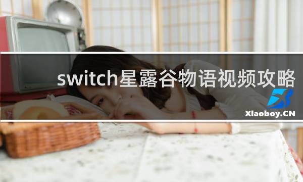 switch星露谷物语视频攻略