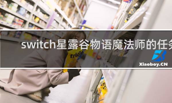 switch星露谷物语魔法师的任务