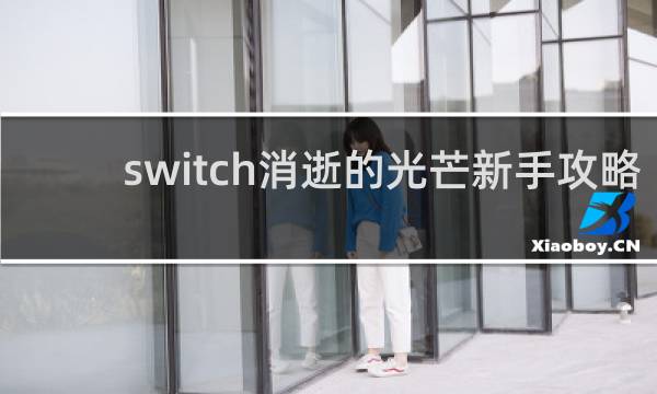 switch消逝的光芒新手攻略