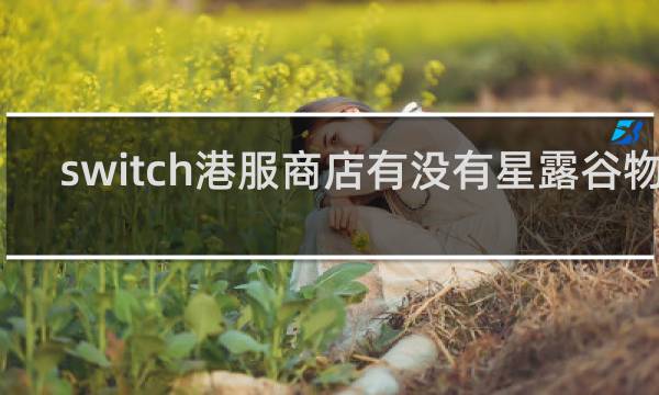 switch港服商店有没有星露谷物语
