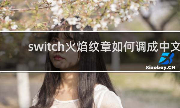 switch火焰纹章如何调成中文