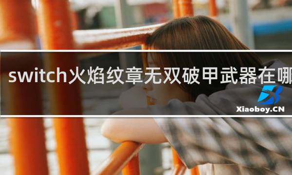 switch火焰纹章无双破甲武器在哪里刷