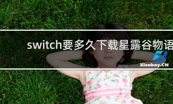 switch要多久下载星露谷物语
