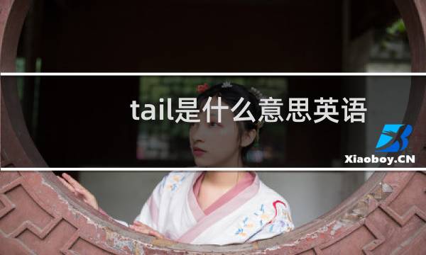 tail是什么意思英语