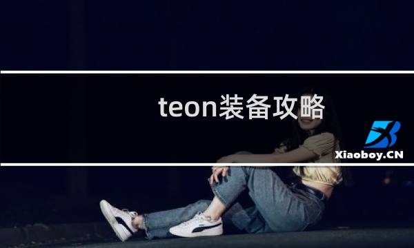 teon装备攻略