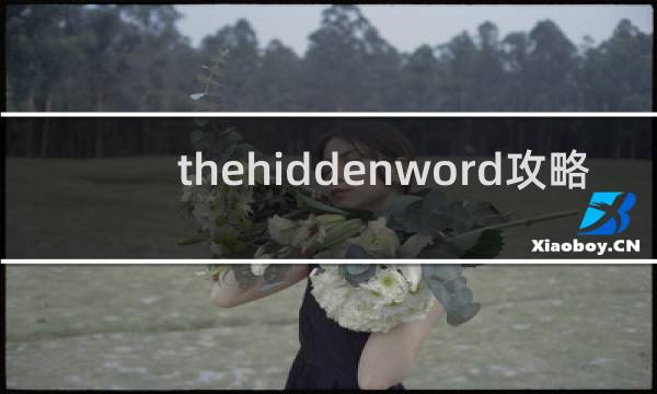 thehiddenword攻略