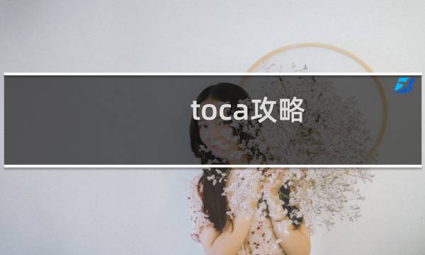 toca攻略