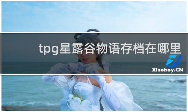 tpg星露谷物语存档在哪里