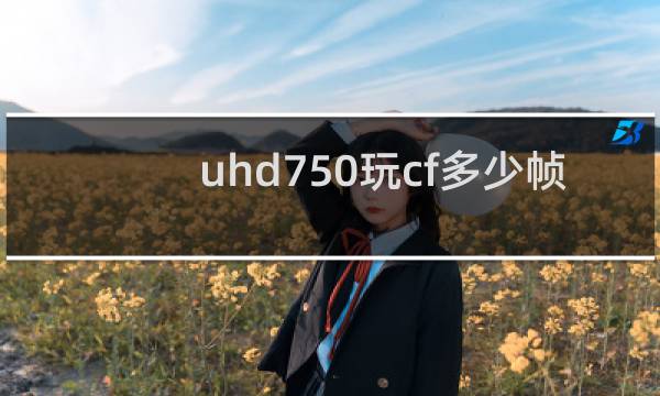 uhd750玩cf多少帧