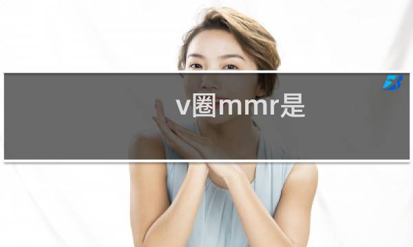 v圈mmr是 萌萌人的字母缩写什么梗