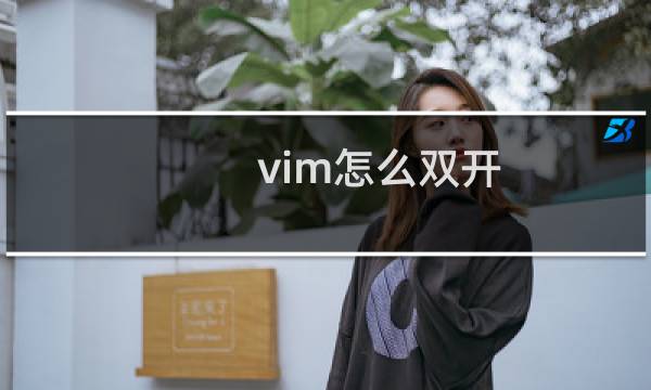 vim怎么双开