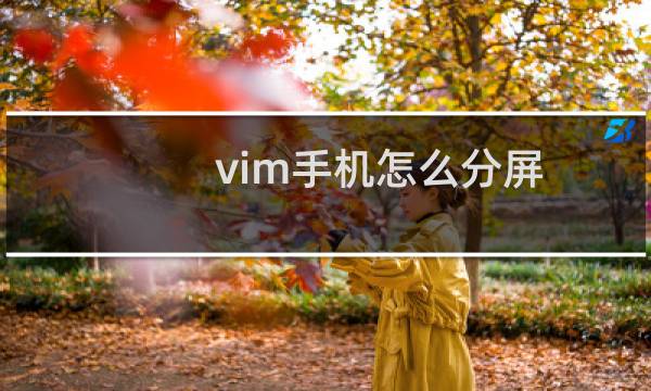 vim手机怎么分屏