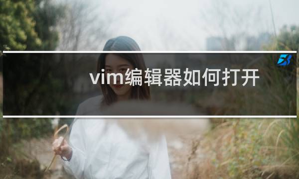 vim编辑器如何打开