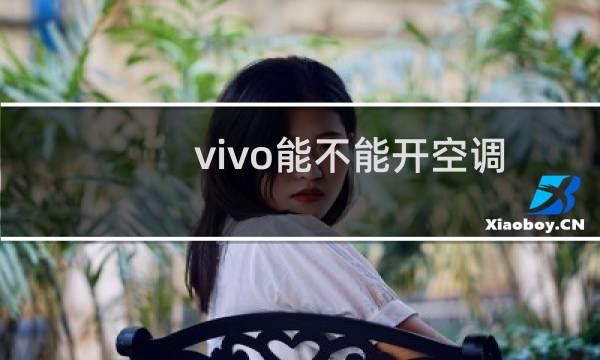vivo能不能开空调