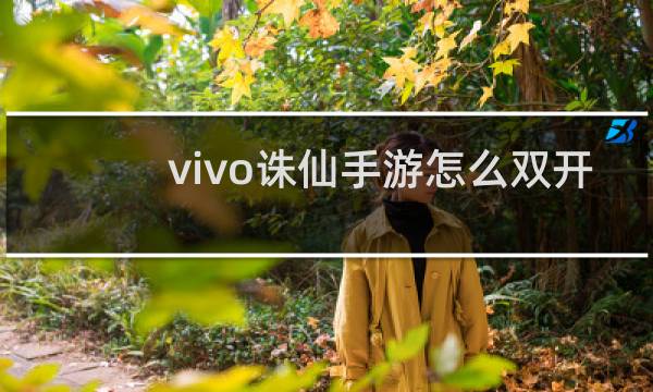 vivo诛仙手游怎么双开