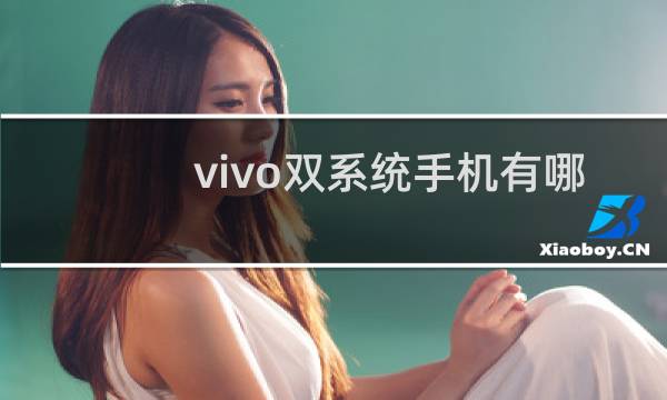 vivo双系统手机有哪些