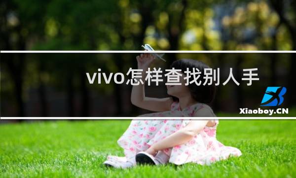 vivo怎样查找别人手机位置
