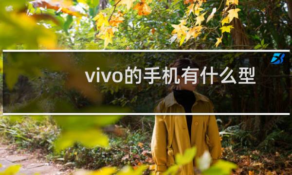 vivo的手机有什么型号