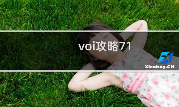 voi攻略71