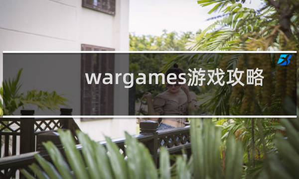 wargames游戏攻略