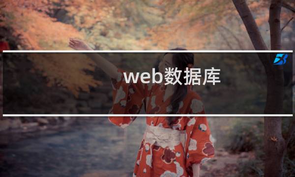 web数据库