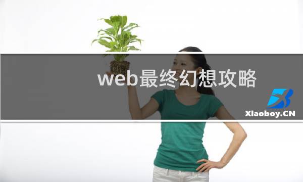 web最终幻想攻略