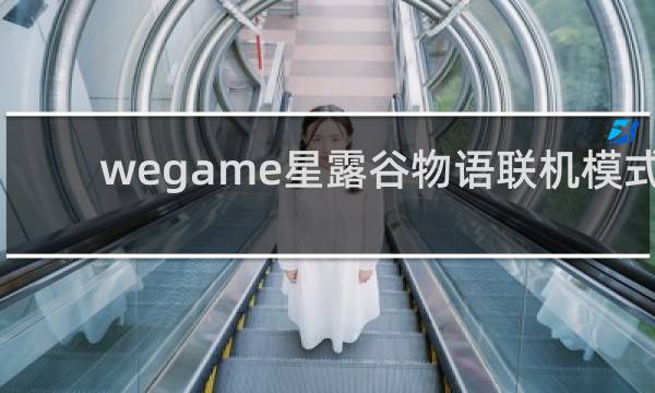wegame星露谷物语联机模式