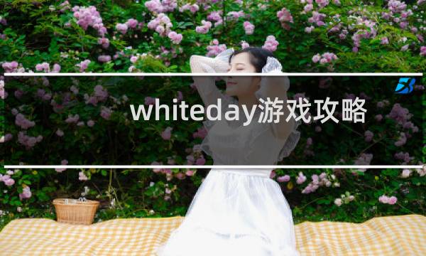 whiteday游戏攻略