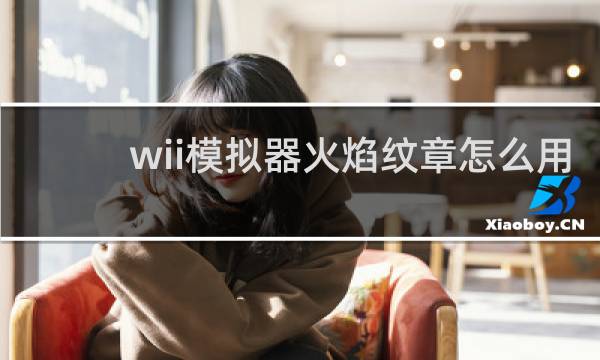 wii模拟器火焰纹章怎么用