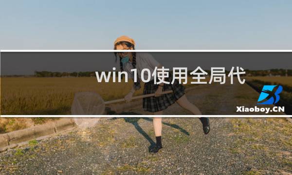 win10使用全局代理后商店等应用无法联网或闪退怎么办?