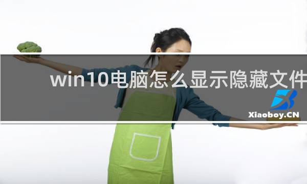 win10电脑怎么显示隐藏文件