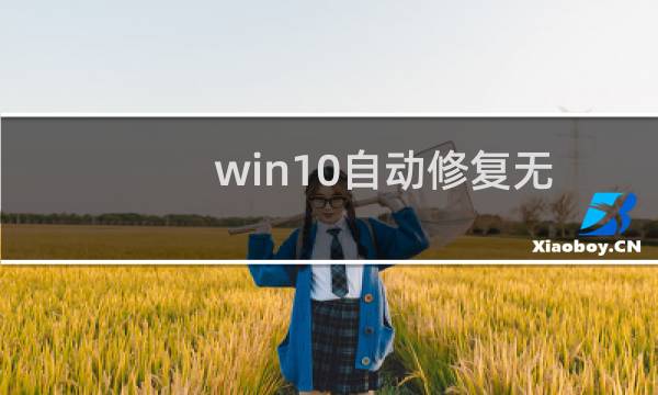 win10自动修复无法修复你的电脑怎么办?